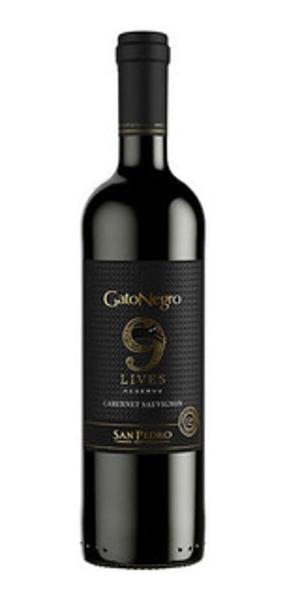 Imagem de Vinho Gato Negro 9 Lives Reserva Cabernet Sauvignon 750Ml