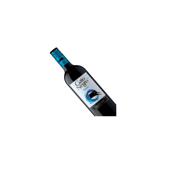 Imagem de Vinho Gato Negro Merlot Tinto Meio Seco Chileno 750ml