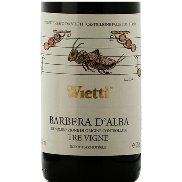 Imagem de Vinho Italiano VIETTI Barbera D'Alba Tre Vigne 750ml