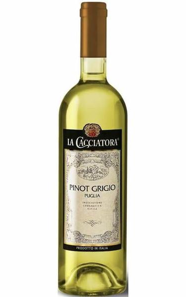 Imagem de Vinho La Cacciatora Pinot Grigio Puglia 750 ml