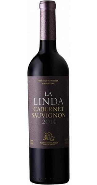 Imagem de Vinho La Linda Cabernet 750 Ml Kit Com 03 Unidades Argentino