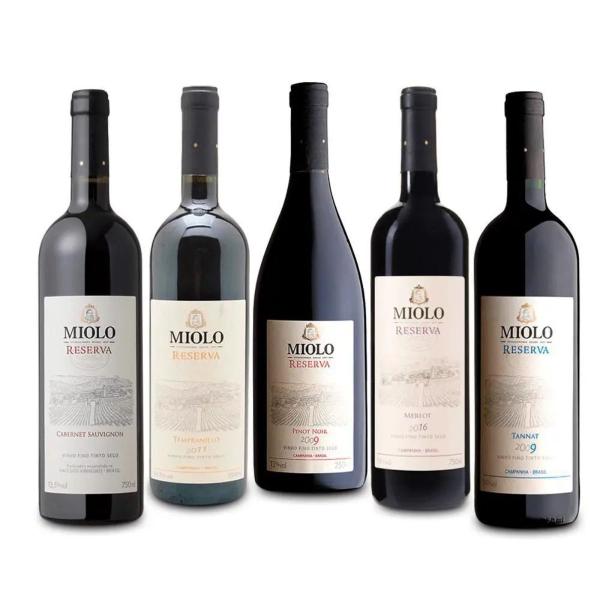 Vinho miolo reserva cab sauvignon 750ml Imagem de Vinho miolo reserva cab sauvignon 750ml