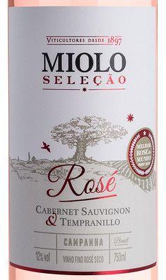 Imagem de Vinho Miolo Seleção Cabernet Sauvignon & Tempranillo Rosé 750ml