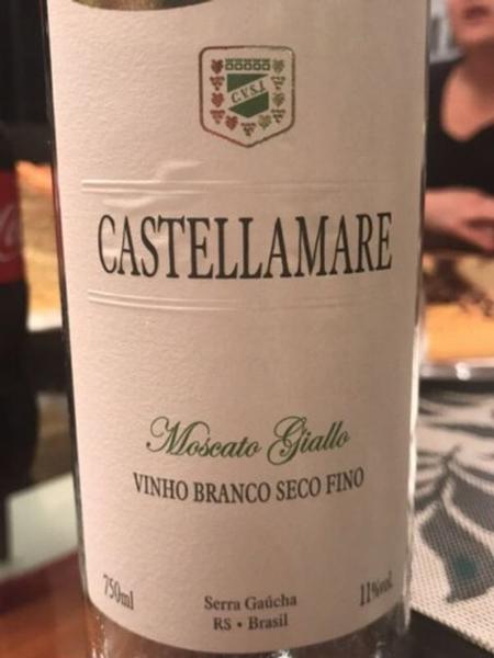 Imagem de Vinho NACIONAL Castellamare Branco Seco Moscato Giallo 750ml