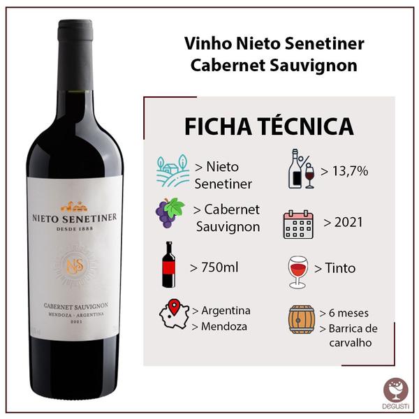 Imagem de Vinho Nieto Senetiner Cabernet Sauvignon - 750ml