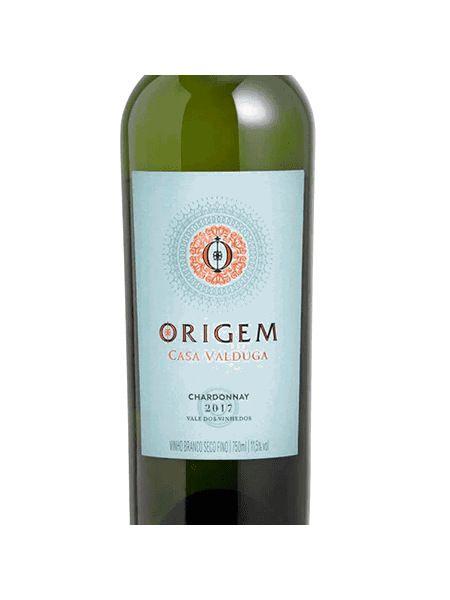 Imagem de Vinho Origem Chardonnay Branco Seco 750ml - Casa Valduga