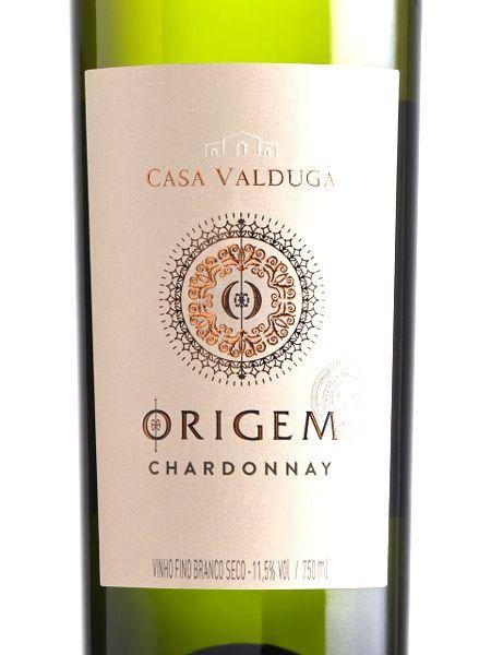 Imagem de Vinho Origem Chardonnay Branco Seco 750ml - Casa Valduga