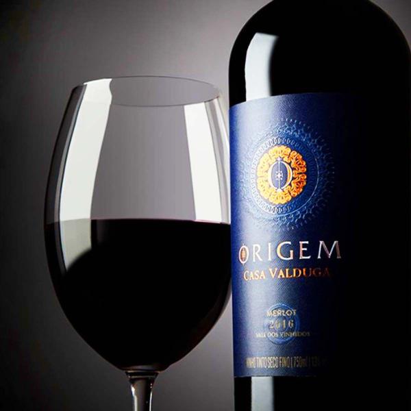 Imagem de Vinho Origem Merlot Tinto Seco 750ml - Casa Valduga