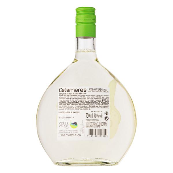 Imagem de Vinho Português Branco Calamares Vinho Verde Garrafa 750ml