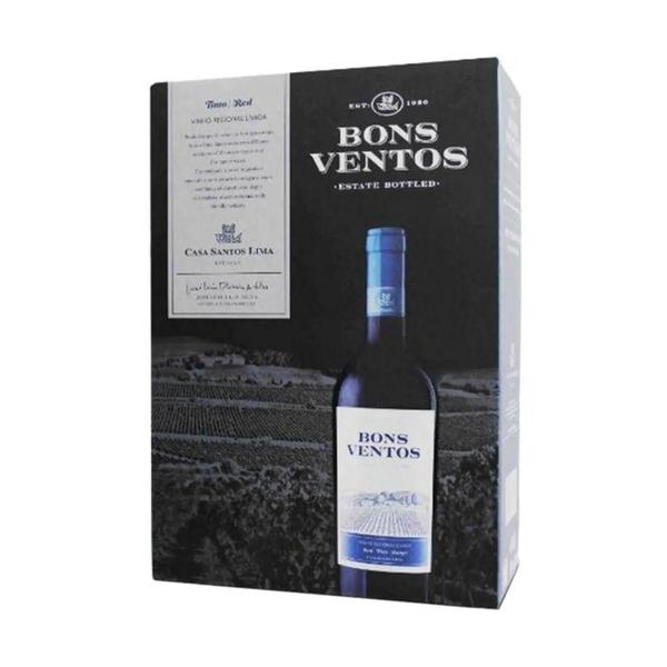 Imagem de Vinho quinta bons ventos bag in box tinto 3000ml