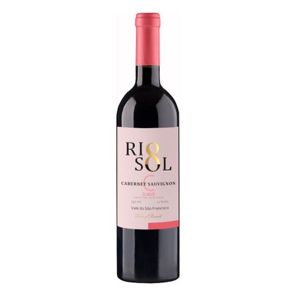Vinho Rio Sol Cabernet Sauvignon Suave 750ml Imagem de Vinho Rio Sol Cabernet Sauvignon Suave 750ml