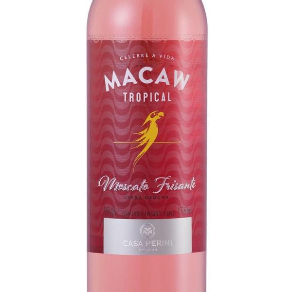 Imagem de Vinho Rosé Frisante Suave Moscato Macaw 750Ml Perini Kit 6