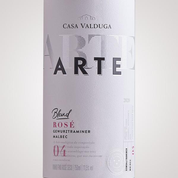 Imagem de Vinho Rose Gewurtraminer/malbec Arte 750ml