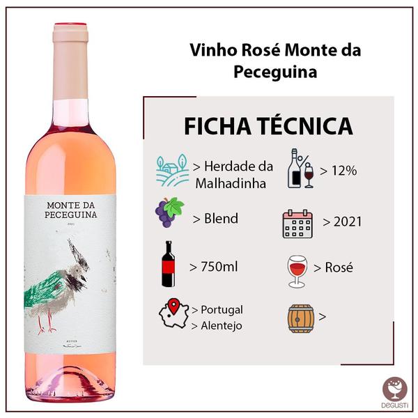 Imagem de Vinho Rosé Português Monte da Peceguina - 750ml