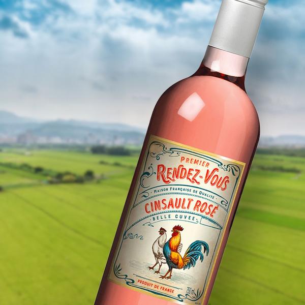 Imagem de Vinho Rosé Premier Rendez Vous Cinsault 750ml