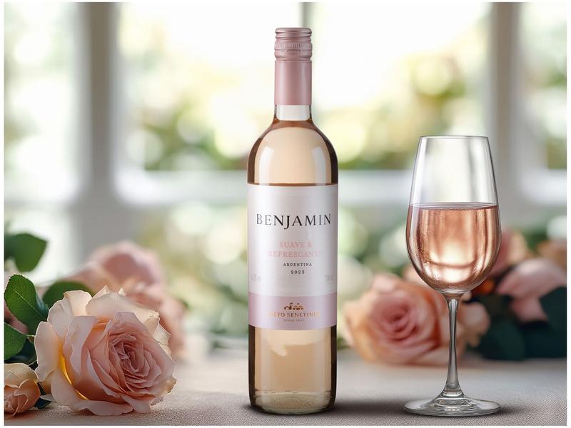 Vinho Rosé Suave Nieto Senetiner Argentina - 750ml Imagem de Vinho Rosé Suave Nieto Senetiner Argentina