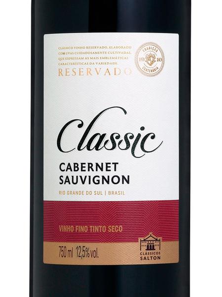 Imagem de Vinho Salton Classic Reservado Cabernet Sauvignon 750 mL