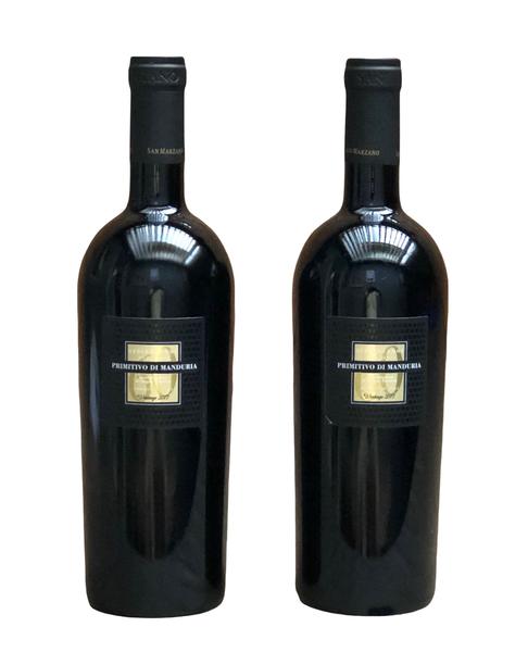 Imagem de Vinho San Marzano Sessantanni Primitivo Manduria  Kit 2 Garrafas  Oferta