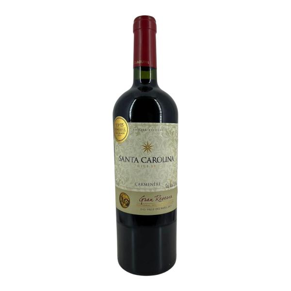 Vinho Santa Carolina Gran Reserva Carmenére Tinto Chile 750ml Imagem de Vinho Santa Carolina Gran Reserva Carmenére Tinto Chile 750ml