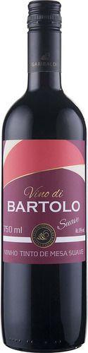 Imagem de Vinho Suave Doce Tinto de Mesa Vino Di Bartolo Serra Gaúcha 750 ml