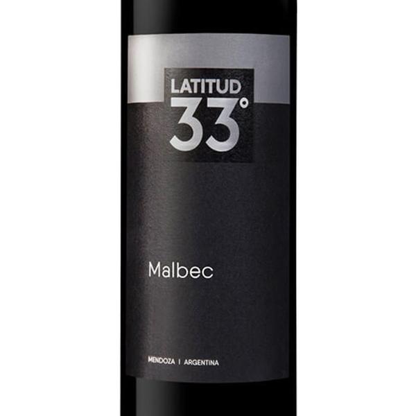 Imagem de Vinho Tinto Argentino Latitud 33 Malbec