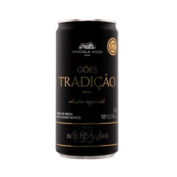 Imagem de Vinho Tinto Brasileiro Góes Tradição Bordô Lata 269ml