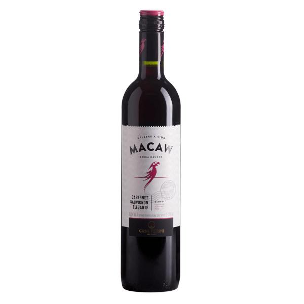 Imagem de Vinho Tinto Cabernet Sauv Casa Perini Macaw 750ml Caixa 6un