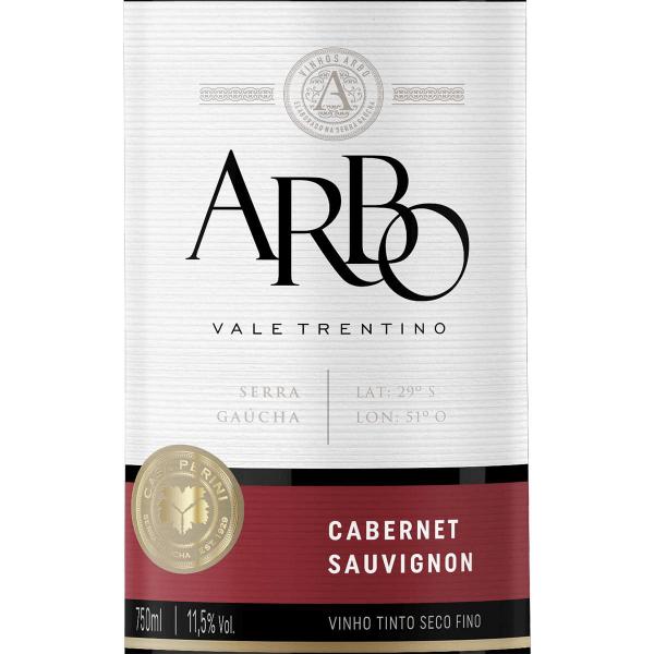 Imagem de Vinho Tinto Cabernet Sauvig Arbo Casa Perini 750ml Kit 3un