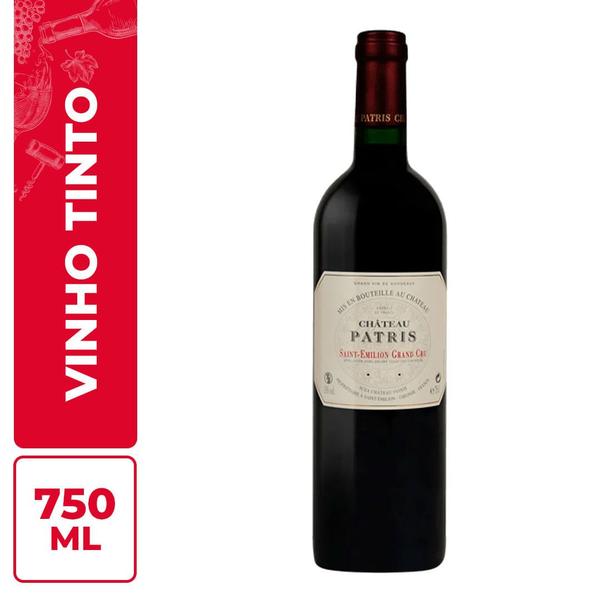 Imagem de Vinho Tinto Château Patris Saint Emilion Grand Cru 750ml