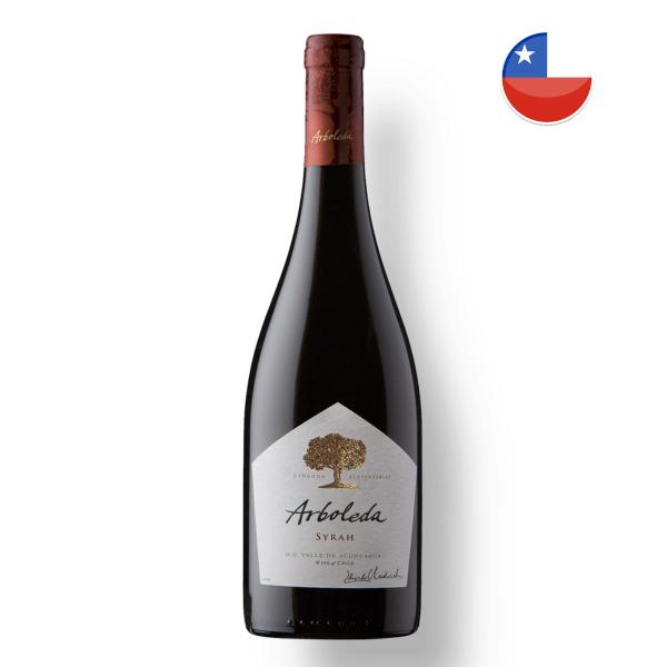 Imagem de Vinho Tinto Chileno Arboleda Syrah 750 ml