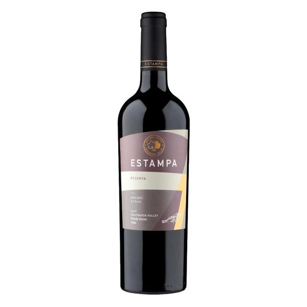 Imagem de Vinho Tinto Chileno Estampa Reserva Malbec Syrah