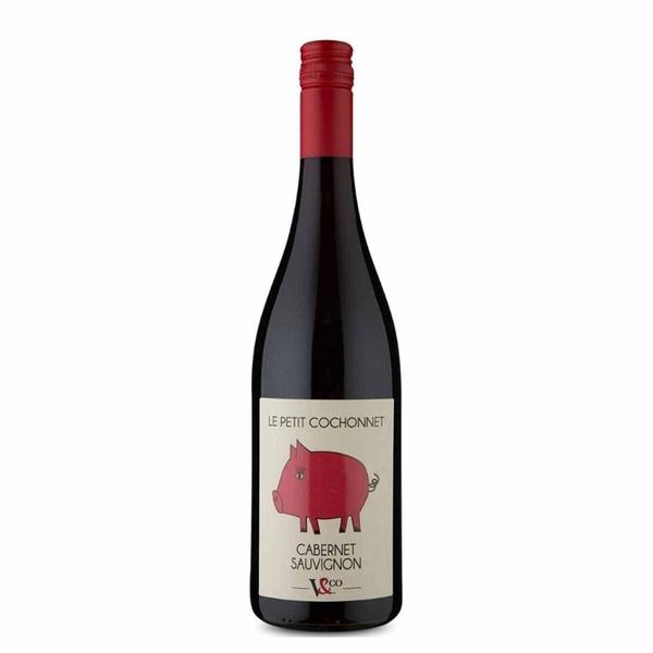 Imagem de Vinho Tinto Francês Le Petit Cochonnet Pays dOc Cabernet Sauvignon 2018 - Wine