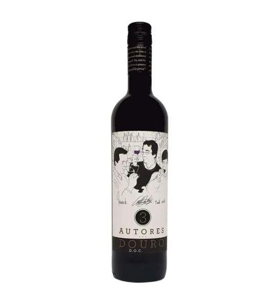 Imagem de Vinho tinto Meio seco 3 Autores Douro Portugual 750ml