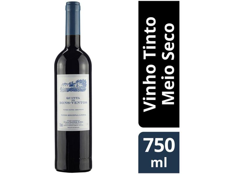 Imagem de Vinho Tinto Meio Seco Quinta de Bons-Ventos - 2019 Portugal 750ml