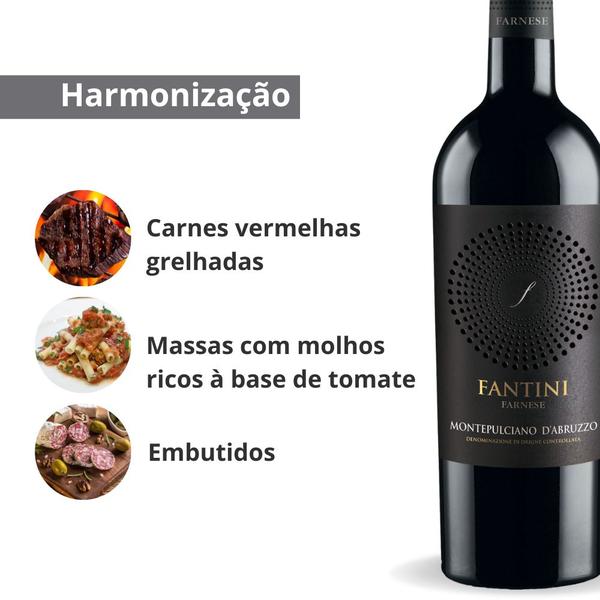 Imagem de Vinho Tinto Montepulciano Dabruzzo Farnese Fantini 750ml