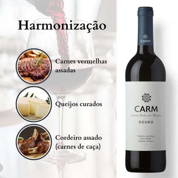 Imagem de Vinho Tinto Português Carm Douro Roboredo Madeira 750ml