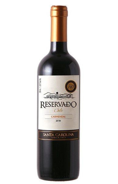 Vinho Tinto Santa Carolina Reservado Carmenere-750ml Imagem de Vinho Tinto Santa Carolina Reservado Carmenere-750ml