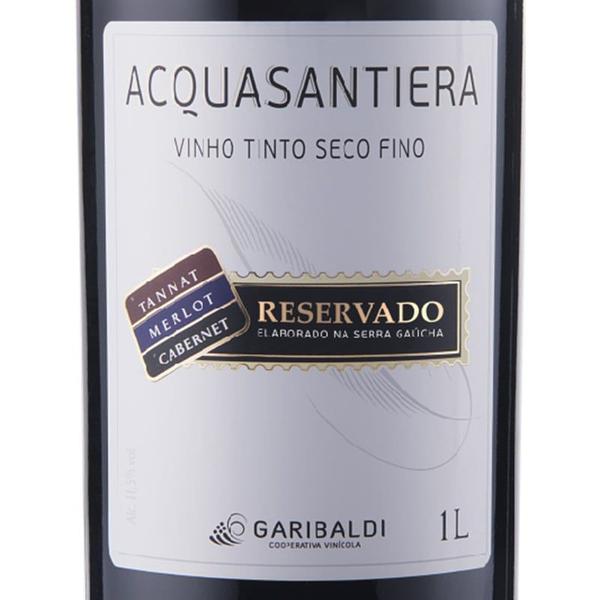 Imagem de Vinho Tinto Seco Acquasantiera Reservado Cabernet/ Merlot/ Tannat 750 ml