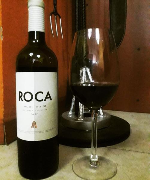 Imagem de Vinho Tinto Seco Argentino Roca Malbec Merlot 750ml