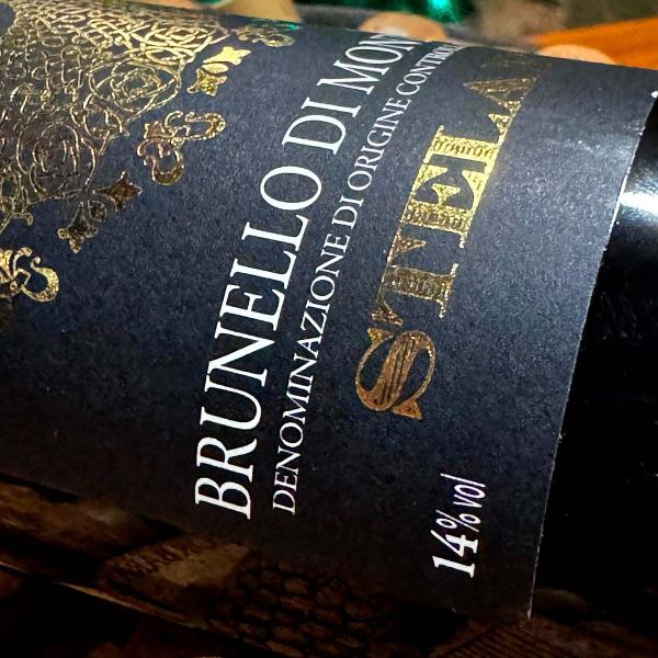 Imagem de Vinho tinto seco Brunello Di Montalcino DOCG Stelaria 750ml