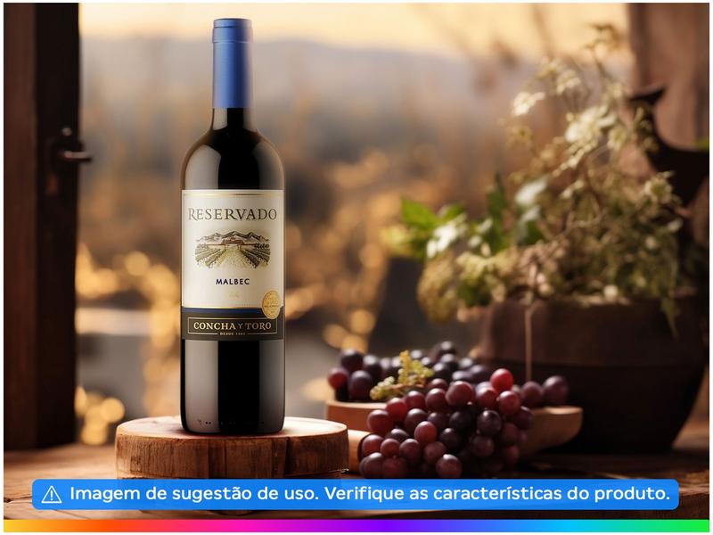 Imagem de Vinho Tinto Seco Concha y Toro Malbec Reservado 