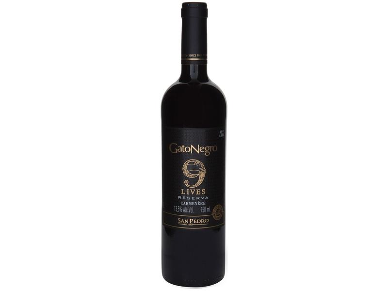 Imagem de Vinho Tinto Seco Gato Negro 9 Lives Reserva