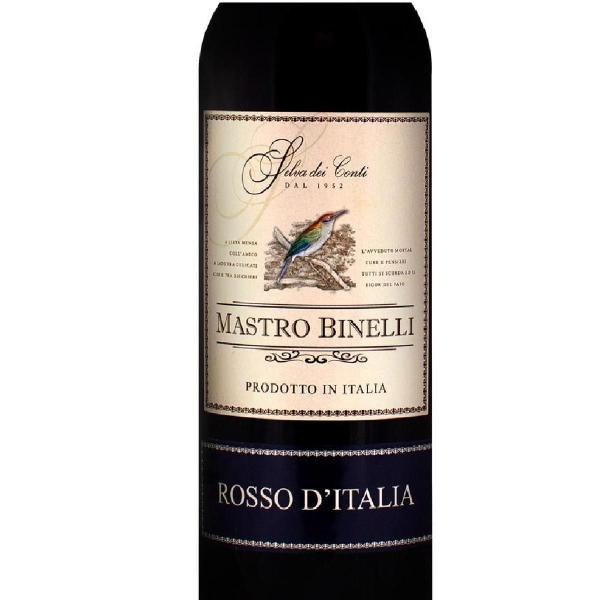 Vinho Tinto Seco Italiano Mastro Binelli Rosso D'Italia 750M Imagem de Vinho Tinto Seco Italiano Mastro Binelli Rosso D'Italia 750M
