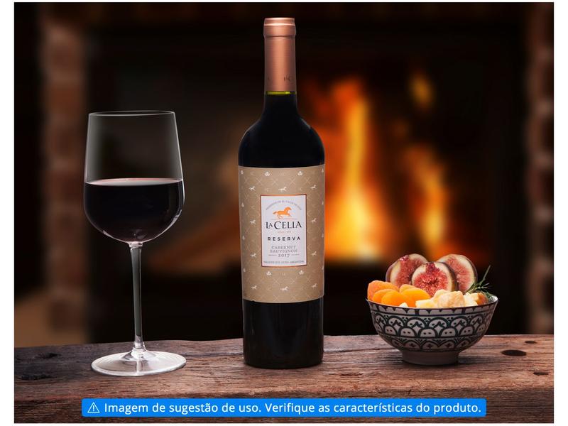 Imagem de Vinho Tinto Seco La Celia Cabernet Sauvignon Reserva 2018 750ml