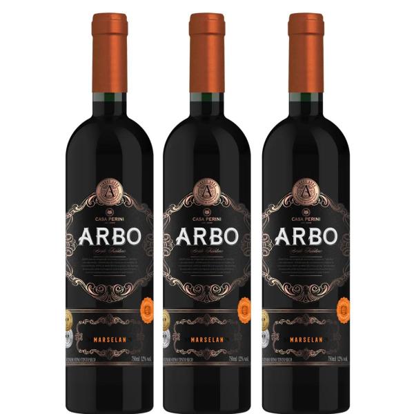 Vinho Tinto Seco Marselan Casa Perini Arbo 750ml Imagem de Vinho Tinto Seco Marselan Casa Perini Arbo 750ml