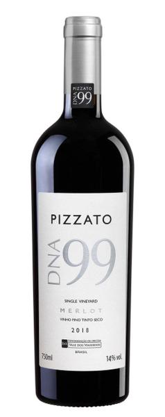 Vinho Tinto Seco Merlot DNA 99 Single Vineyard Pizzato 750ml Imagem de Vinho Tinto Seco Merlot DNA 99 Single Vineyard Pizzato 750ml
