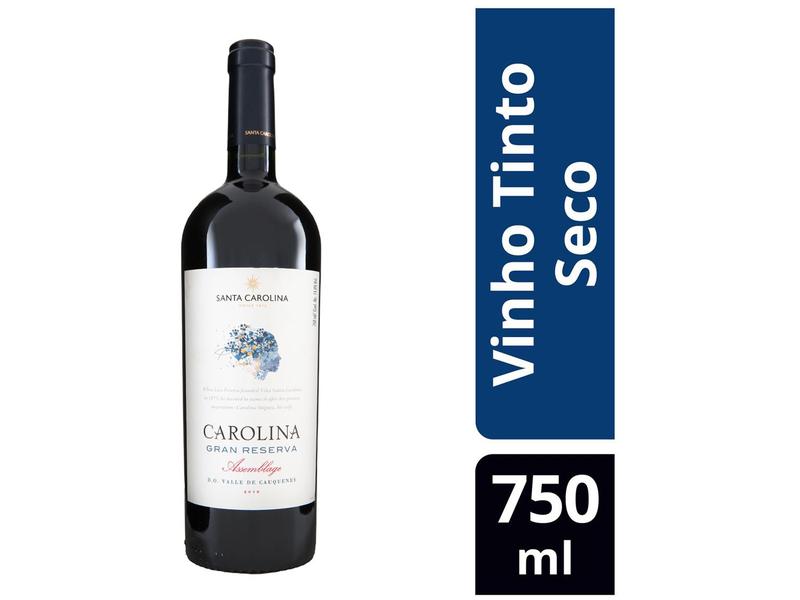 Imagem de Vinho Tinto Seco Santa Carolina Gran Reserva Assemblage Chile 750ml