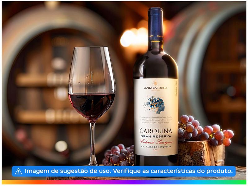 Imagem de Vinho Tinto Seco Santa Carolina Gran Reserva Cabernet Sauvignon Chile 750ml