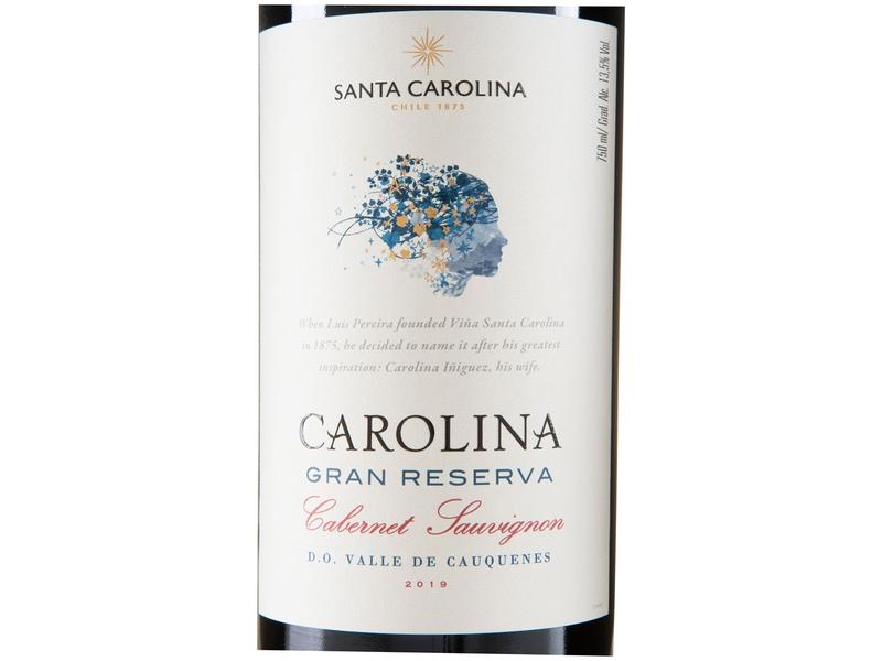 Imagem de Vinho Tinto Seco Santa Carolina Gran Reserva Cabernet Sauvignon Chile 750ml