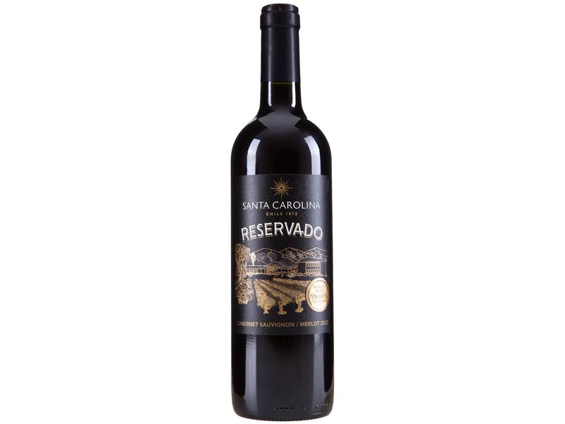 Imagem de Vinho Tinto Seco Santa Carolina Reservado Cabernet Sauvignon Merlot Chile 2022 750ml